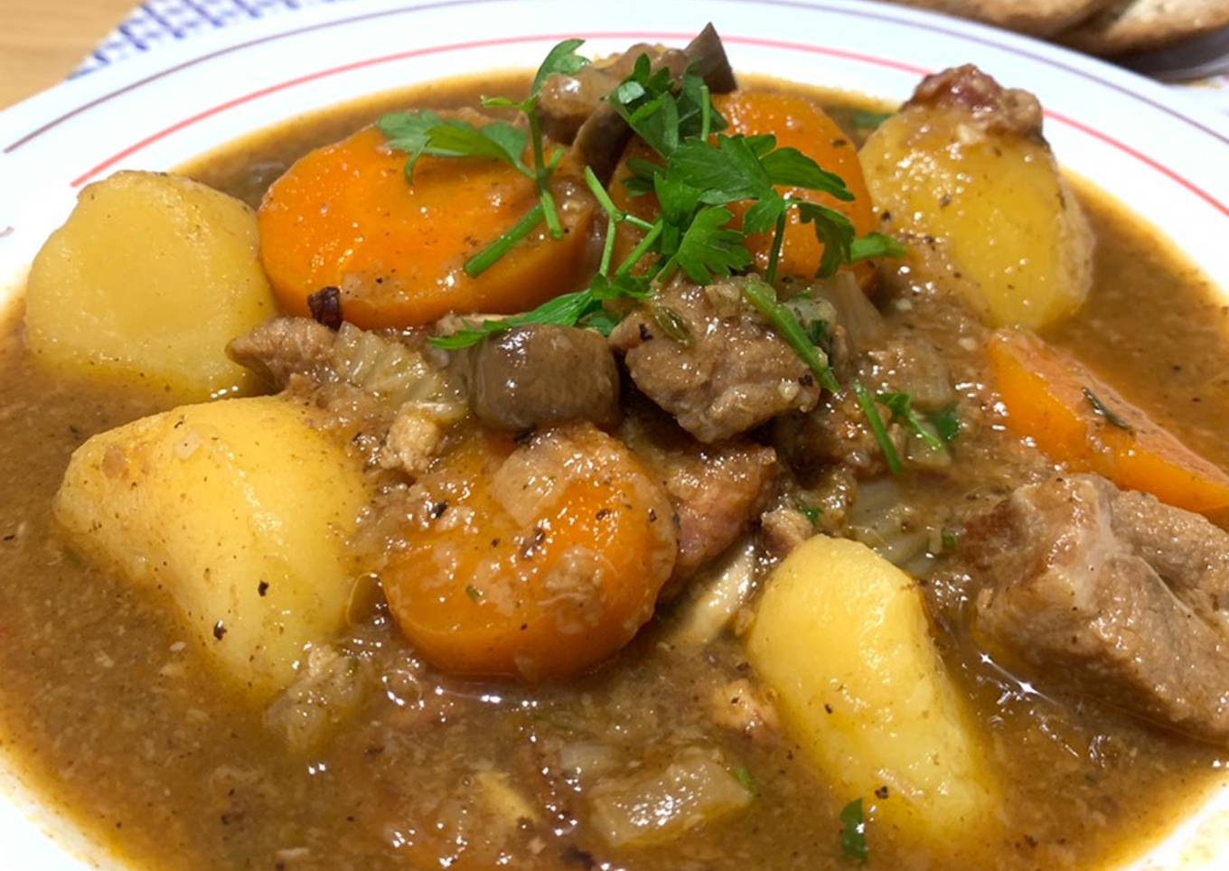 Slow Cooked Pork Stew