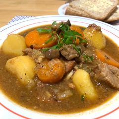 A picture of Slow Cooked Pork Stew.