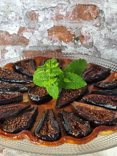 Una foto de Tatin de brevas