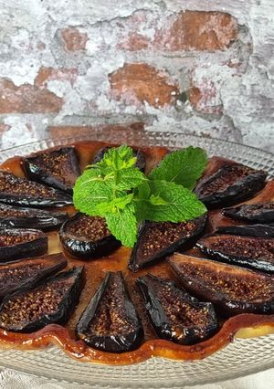 Una foto de Tatin de brevas