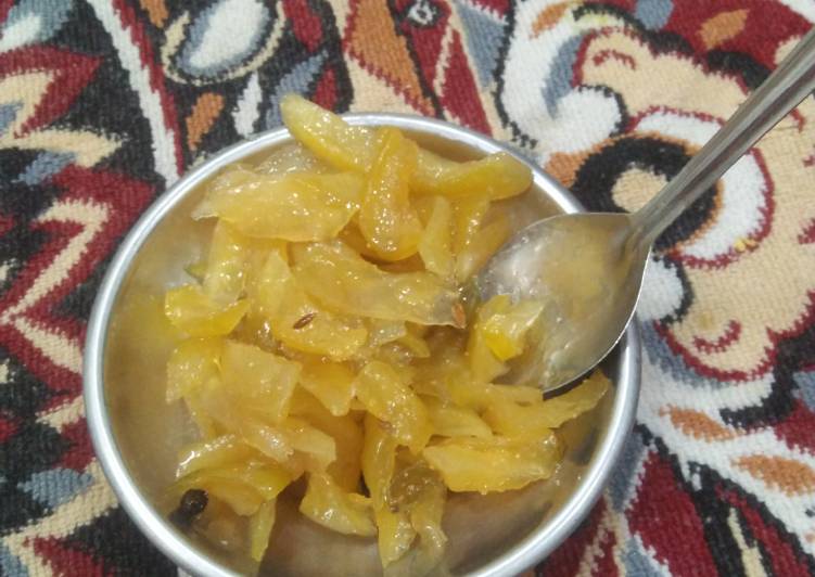 How to Make Homemade Sweet Mango Pickles