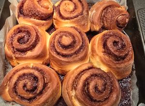 Une photo de Cinnamon roll