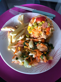 Una foto de Ensalada agridulce