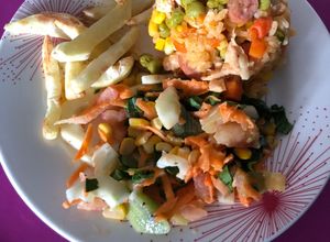 Una foto de Ensalada agridulce