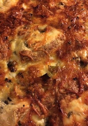 Une photo de Quiche aux poireaux & fourme d'ambert