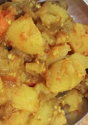 A picture of Mix vegetable sabji.