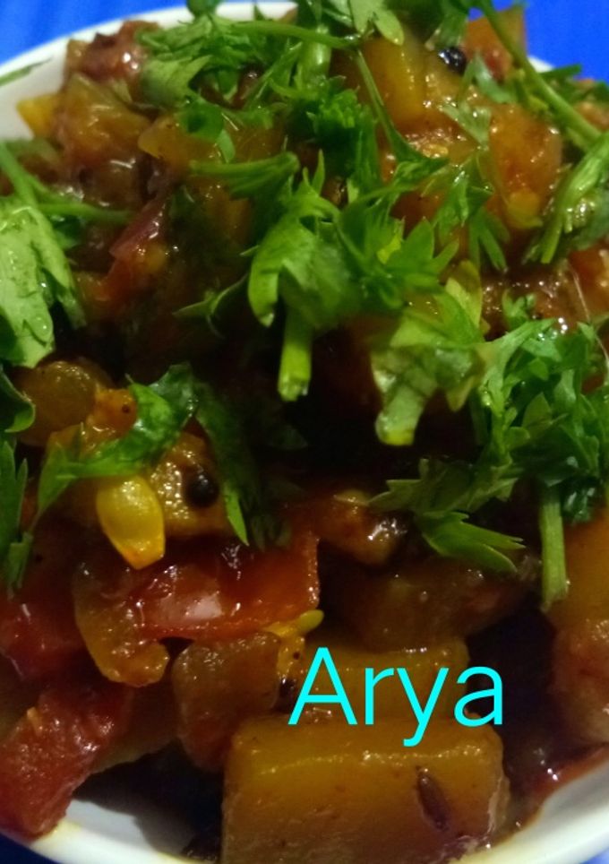 जुगनी और टमाटर की सब्जी (Jugni aur tamatar ki sabzi recipe in hindi) रेसिपी मुख्य फोटो