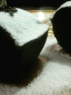 Foto resep Eggless Chocolate Cake (No mixer No telur No mentega)