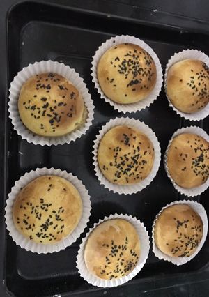 Hình của món Bánh bao nướng.