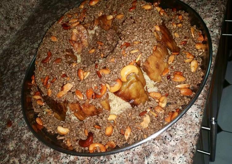 مقلوبه باذنجان