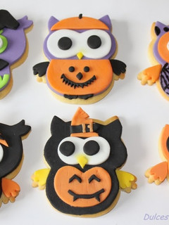 Una foto de Galletas de manzana verde para halloween