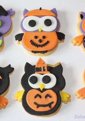 Foto principal de Galletas de manzana verde para halloween