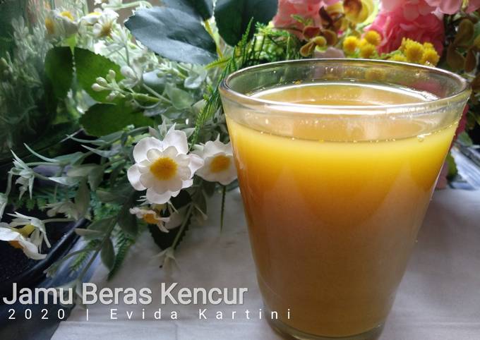 Jamu Beras Kencur