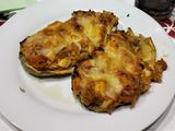 Calabacines rellenos de atún