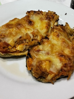 Una foto de Calabacines rellenos de atún