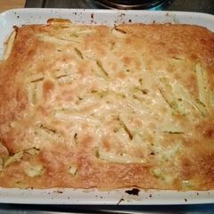 A picture of Eve's pudding.
