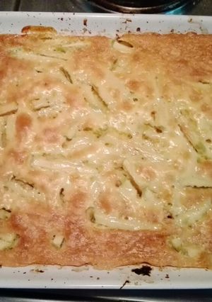 A picture of Eve's pudding.