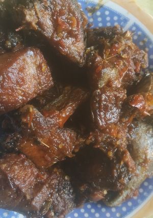 Foto resep Ikan Cakalang Mentah Goreng Sous