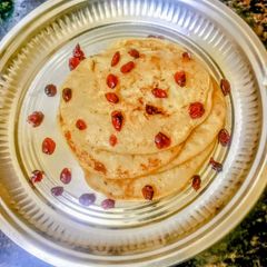 A picture of Sweet potato Pancakes.