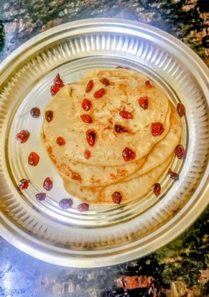 A picture of Sweet potato Pancakes.
