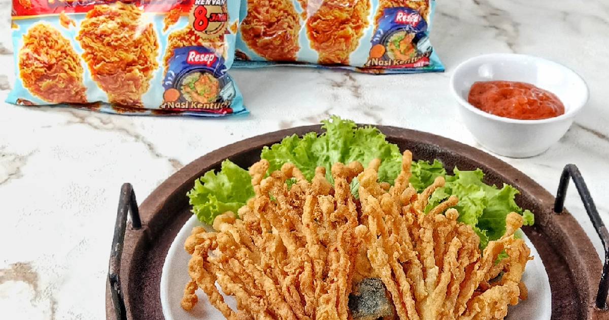 Resep Jamur Enoki Nori Krispi Oleh Dapoerliandra Cookpad