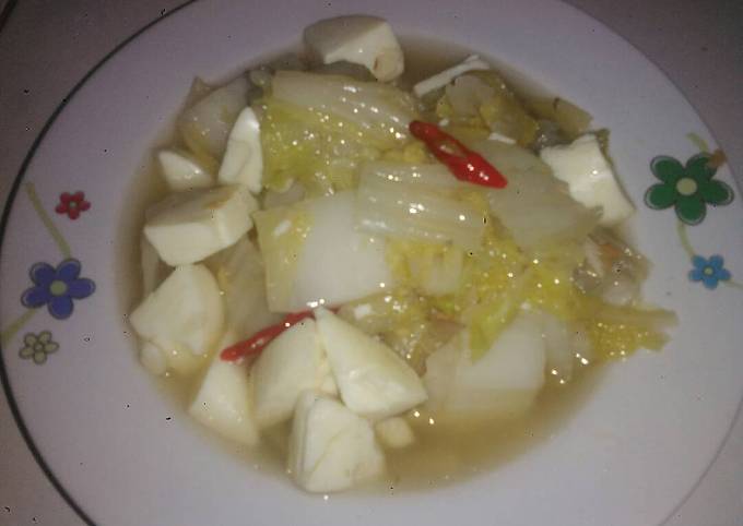 Resep TuMisS SaWi PuTiH+Telur Putih+Rebon😁, Bikin Ngiler