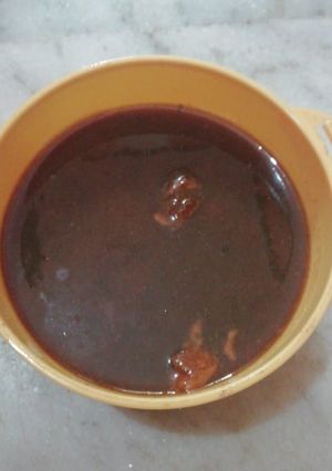 A picture of Khajur dip.