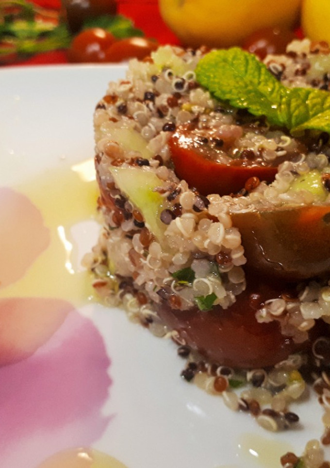 Una foto de Tabulé de quinoa