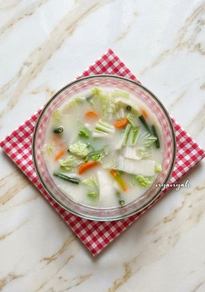 Foto resep Lodeh Sawi Putih