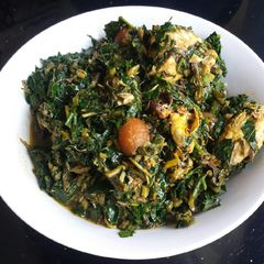 A picture of Vegetable soup.