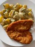 Swedish 🇸🇪potatoes with Dill cream sauce