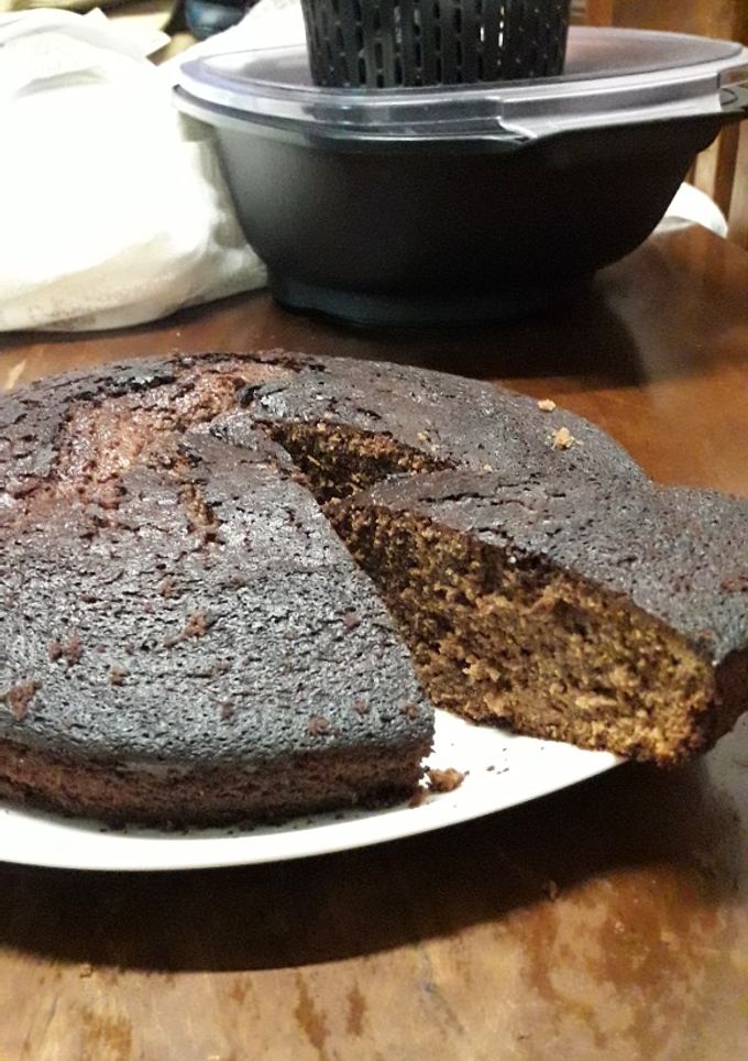 Una foto de Budín de chocolate