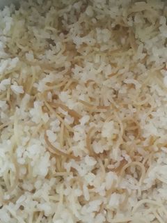 صورة لوصفة رز بالشعيريه