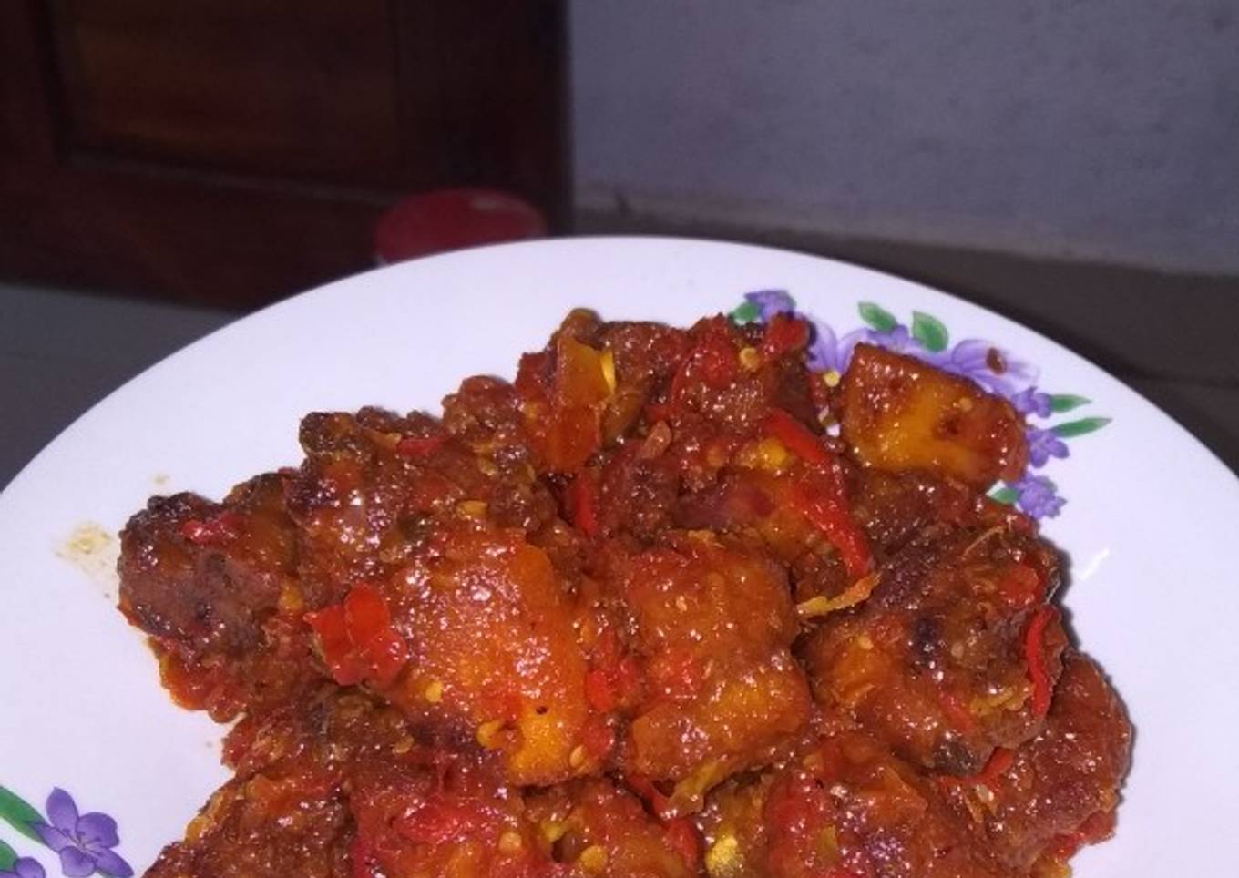 Ayam goreng saos ABC