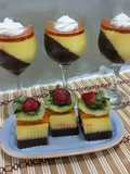 Puding coklat jagung karamel