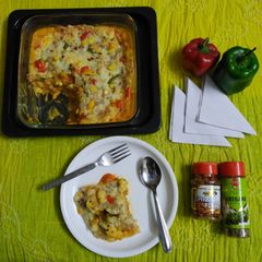 Veg. Lasagna A picture of Veg. Lasagna.