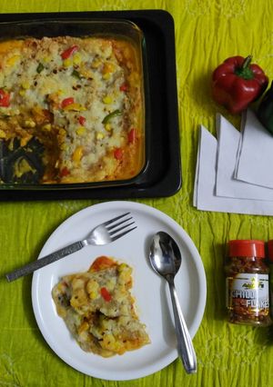A picture of Veg. Lasagna.