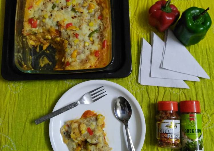 How to Prepare Super Quick Homemade Veg. Lasagna