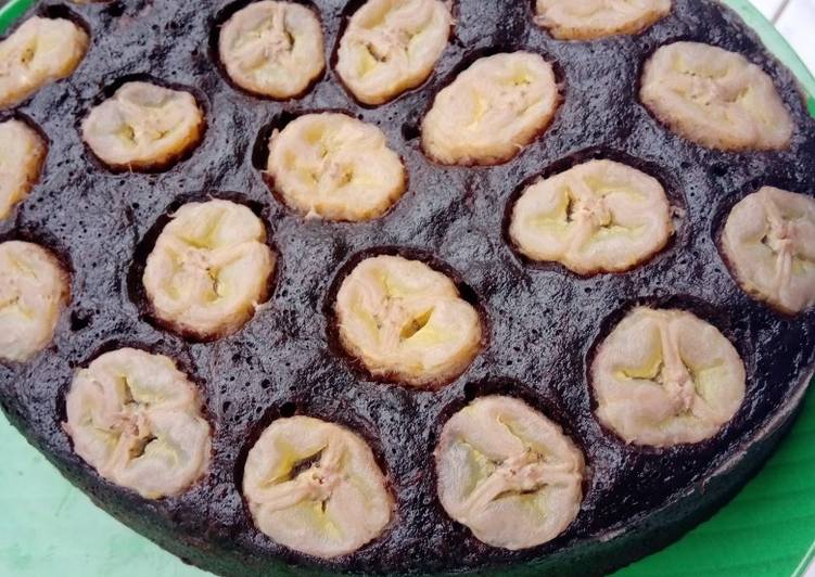 Brownies pisang tanpa mixer