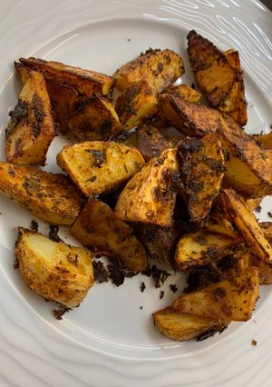 Una foto de Patatas al horno de luxe