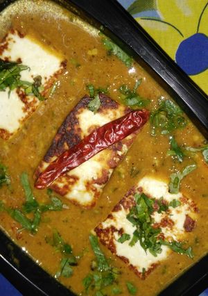 A picture of Paneer Rizala.