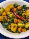 Water Spinach or Kalmi Saag Chorchori