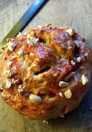 A picture of Easter bread.