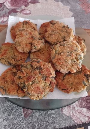 Una foto de Hamburguesa de acelga y avena al horno