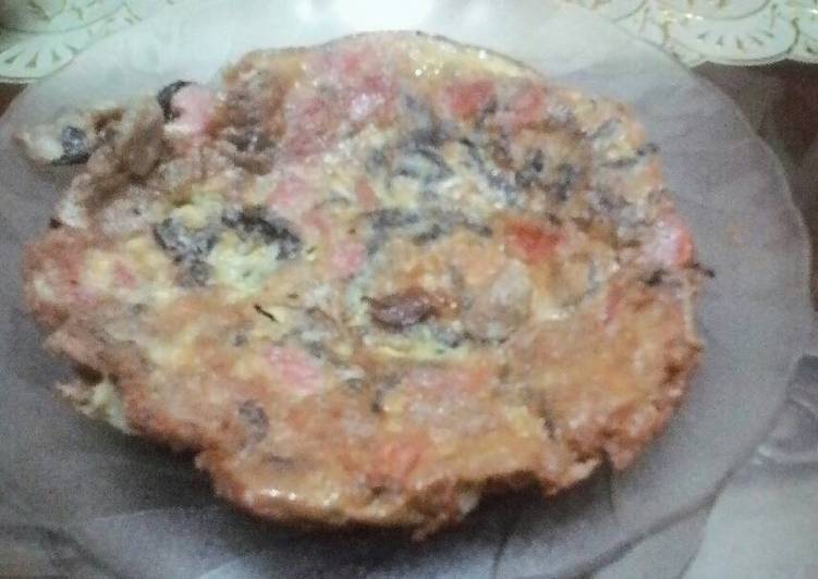 Resep Telur dadar jamur sosis oleh Dewy Arafah Cookpad