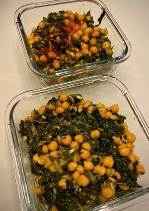 Foto principal de Garbanzos con Espinacas