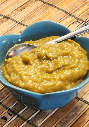 Une photo de Tartinade de rhubarbe - Cocoa et Amaretto