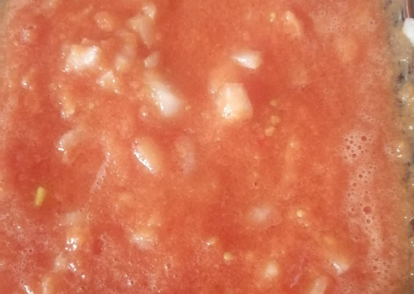 Salsa de jitomate picante