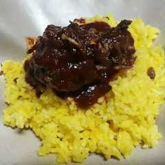 รูปของ Nasi Kuning Rice Cooker anti Gagal plus Bumbu Habang Haruan