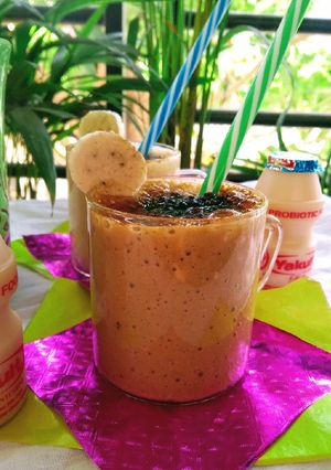 A picture of Coffee Banana Walnut Smoothie.